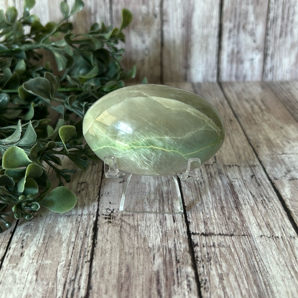 Green Moonstone Palm Stone NWOT - Picture 8 of 13